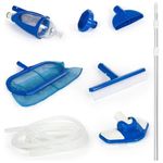 Intex Kit Deluxe per la manutenzione della piscina accessori per la piscina set per la pulizia della piscina 5 pezzi Fino a 549 m Single