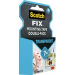 Scotch Nastro biadesivo Scotch FIX™ 19MMX1,5MT trasparente Scotch®