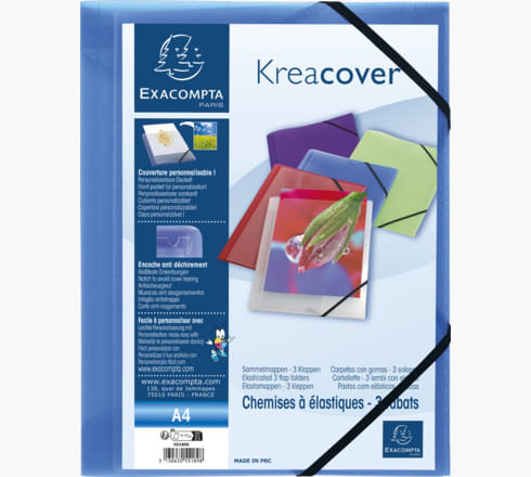 CARTELLINA-PERSONALIZ.-IN-PP-CON-ELASTICO-24x32CM-COLORI-ASS.-KREACOVER