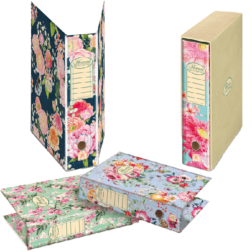 Registratore-protocollo-D.8cm-con-custodia-Pigna-Nature-Flowers