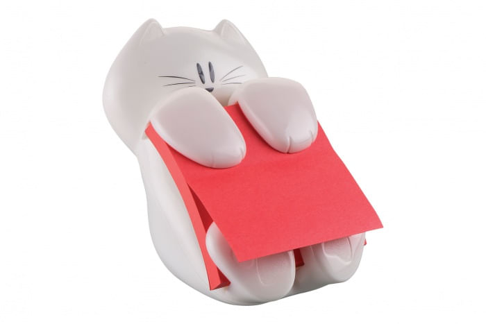 DISPENSER-GATTO---RICARICA-Post-it®-Super-Sticky-Z-Notes-76x76mm-ROSSO-RUBINO