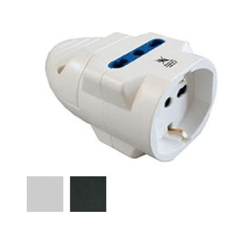 Faegae Presa Tripla Volante 2x2pt 1xsk Sup Bianco