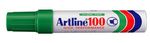 Marcatore-artline-A-100-permanente-punta-scalpello-jumbo-verde