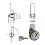 OMR 161950 Cilindro Levetta 13mm