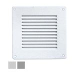 Laventilazione Griglia Lamiera 140X140 Rete Grigia