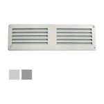 Laventilazione Griglia Lamiera 200X 60 Rete Bianca