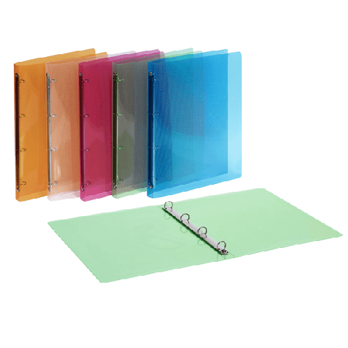 Raccoglitore-Lumina-22X30-4-TONDI-D15-PP-colori-ASS-Favorit