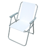 Garden Friend Biacchi Gianfranco Sedia Relax In Acciaio E Pvc Bianco