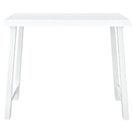 vidaXL Tavolo da Campeggio Bianco 79x56x64cm in PP Aspetto in Legno