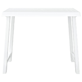 vidaXL Tavolo da Campeggio Bianco 79x56x64cm in PP Aspetto in Legno