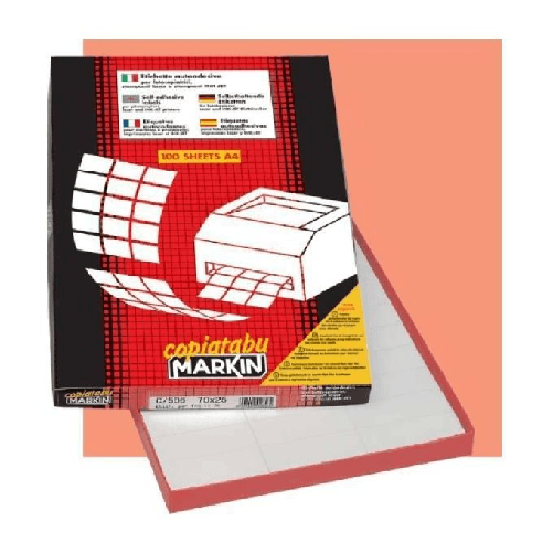 Markin-210A402-etichetta-autoadesiva-Bianco-6000-pz