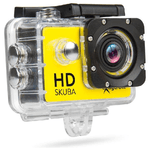 Hamlet Exagerate Skuba Action Cam action camera HD con schermo LCD da 2 pollici con custodia impermeabile de manico