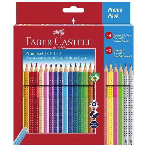 Faber-Castell-201540-pastello-colorato-Multicolore-24-pz