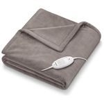 Beurer HD 75 Coperta elettrica 100 W Grigio Tessuto felpato