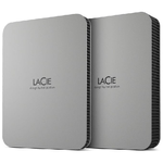 LaCie Mobile Drive (2022) disco rigido esterno 5 TB Argento