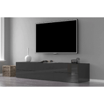 Dmora Mobile porta TV Dfalsin, Credenza bassa da soggiorno a 1 anta, Base porta TV