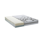 Talamo Italia Materasso matrimoniale Dmelos, Materasso in Memory foam e Waterfoam