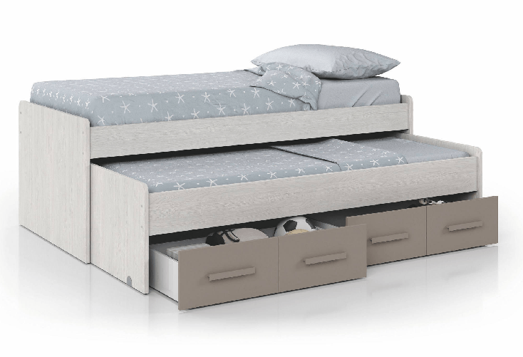 Dmora Letto singolo Dmerli, Struttura letto per cameretta