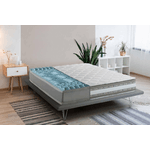 Talamo Italia Materasso singolo Dmorell, Materasso in Memory Foam e Gel a 9 zone differenziate