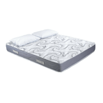 Dmora Materasso matrimoniale Dcortes, Materasso Memory Foam Trioform, Materasso ergonomico