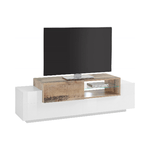 Dmora Mobile porta TV Dlodrin, Credenza bassa da soggiorno, Base porta TV, 100% Made in Italy