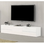 Dmora Mobile porta TV Dfalsin, Credenza bassa da soggiorno a 1 anta, Base porta TV