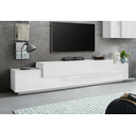 Dmora Mobile porta TV Dlamann, Credenza bassa da soggiorno, Base porta TV, 100% Made in Italy