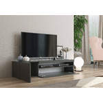 Dmora Mobile porta TV Dmontu, Credenza bassa da soggiorno, Base porta TV, 100% Made in Italy