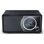 Sharp DR450BK 6W DAB FM Bed Side Radio con Bluetooth e LED Display Nero