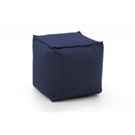 Talamo Italia Pouf Dabbey, Pouf multifunzione, 100% Made in Italy