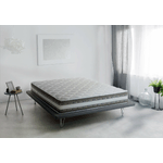 Talamo Italia Materasso singolo Dlea, Materasso sfoderabile in Memory Foam e Gel Waterfoam