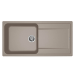 Elleci Lavello Incasso 1 vasca 100x50 Life 480 Granitek Grigio Tortora LG248043