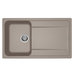 Elleci Lavello Incasso 1 vasca 86x50 Life 400 Granitek Grigio Tortora LG240043