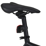 vidaXL Bicicletta a Scatto Fisso Nera e Arancione 700c 59 cm