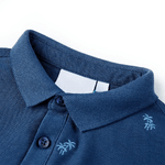 Polo da Bambino Blu Scuro 140