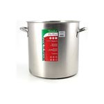 Pentola per induzione in acciaio inox con due manici Diametro 32 cm