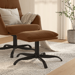 vidaXL Sgabello Marrone 60x60x36 cm in Microfibra