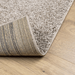 vidaXL Tappeto Shaggy a Pelo Lungo Moderno Beige 80x150 cm