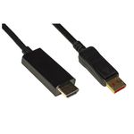 Link cavo displayport 1.4 - hdmi 2.0 contatti dorati 4kx2k 60hz 18gbps hdr rgb 4:4:4 mt 1