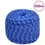 Corda Nautica Blu 10 mm 500 m in Polipropilene