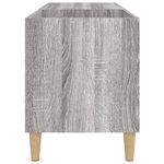 Mobile Porta Dischi Grigio Sonoma 84,5x38x48 Legno ingegnerizzato