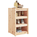 Mobile da Cucina da Esterno 55x55x92 cm Legno Massello di Pino