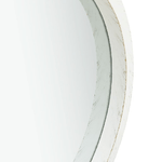 Specchio da Parete con Cinghia 40 cm Bianco