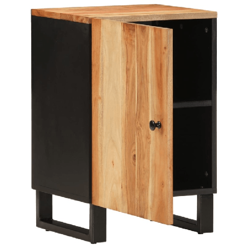 vidaXL Mobile da Bagno 38x33x58cm in Legno Massello di Acacia