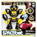 Re. El Toys Robot Space Bot Jr Nero e Giallo