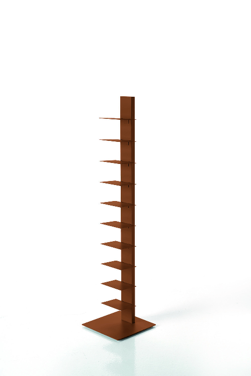ZStyle - BBB Italia - Libreria Sapiens Bruno Rainaldi - Libreria Verticale | Medio - Corten