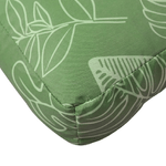 vidaXL Cuscino per Pallet con Motivo a Foglie 60x60x12 cm in Tessuto