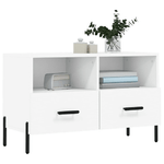 vidaXL Mobile Porta TV Bianco 80x36x50 cm in Legno ingegnerizzato