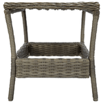 vidaXL Tavolo da Giardino Marrone 45x45x46,5 cm in Polyrattan