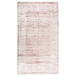 vidaXL Tappeto Lavabile 190x300 cm Beige Antiscivolo